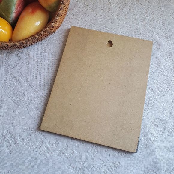 Handmade Recycled Art "Adventure is Calling" 5x7 - Picture 4 of 4